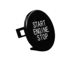 Juodas blizgus start-stop mygtuko dangtelis skirtas BMW G serijos modeliams - Image 3