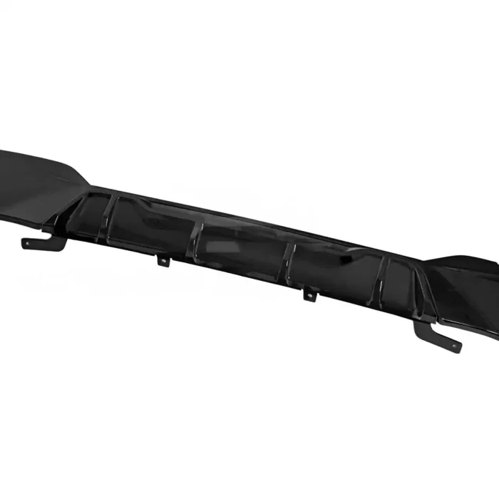 Juodas, blizgus, galinio buferio difuzorius skirtas BMW G20, G21 - Image 3