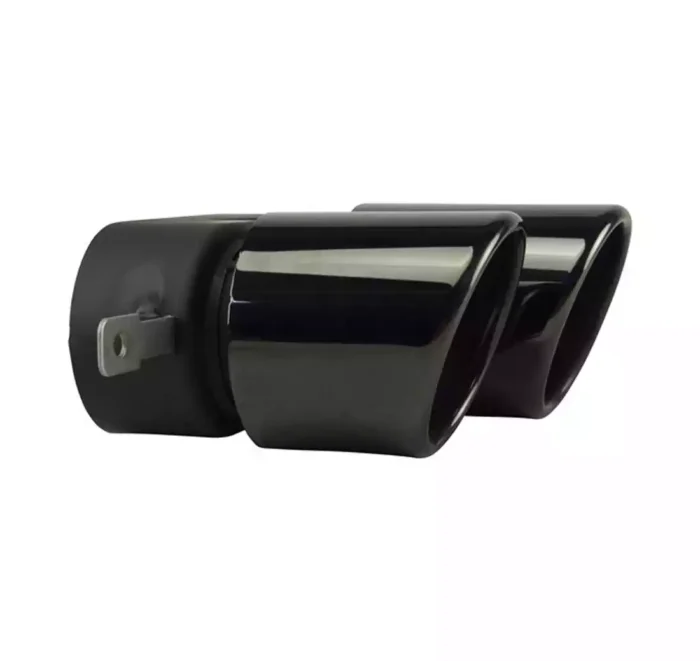 Juodi, blizgūs, duslintuvo antgaliai skirti BMW G20, G21 - Image 3