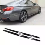 Juodi, blizgūs poslenksčiai skirti BMW F32, F33, F36
