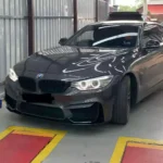 Juodas, blizgus priekinis pažeminimas skirtas BMW F32, F33, F36 - Image 2