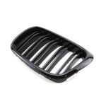 Juodos, blizgios, dvigubos grotelės skirtos BMW E39 (1996-2003) - Image 4