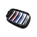 Juodos, blizgios, dvigubos "3M" stiliaus grotelės skirtos BMW E39 - Image 5