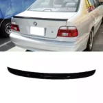 Juodas, blizgus spoileris skirtas BMW E39
