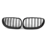 Juodos, matinės, dvigubos grotelės skirtos BMW E60, E61