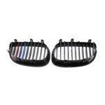 Juodos, blizgios, viengubos "3M" stiliaus grotelės skirtos BMW E60, E61 - Image 3