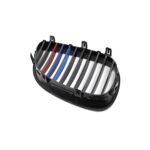 Juodos, blizgios, viengubos "3M" stiliaus grotelės skirtos BMW E60, E61 - Image 5
