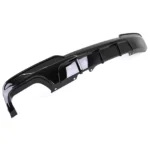 Juodas, blizgus (2x0) galinio buferio difuzorius skirtas BMW F10, F11 - Image 5