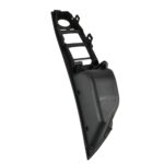 Salono durų rankenų komplektas, odinis, juodos spalvos, skirtas BMW F10, F11 - Image 4