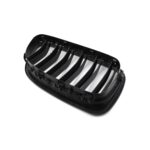 Juodos, matinės, dvigubos grotelės skirtos BMW F10, F11 - Image 5