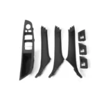 Salono durų rankenų komplektas, juodos spalvos, skirtas BMW F10, F11 - Image 2