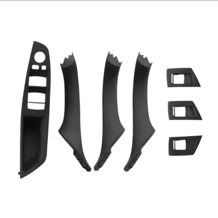 Salono durų rankenų komplektas, juodos spalvos, skirtas BMW F10, F11