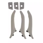 Salono durų rankenų komplektas, „oyster” spalvos, odinis, skirtas BMW F10, F11 - Image 2