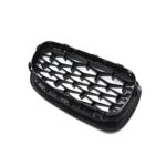 Juodos, blizgios "diamond" stiliaus grotelės skirtos BMW F10, F11 - Image 5