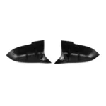 Juodi, blizgūs veidrodelių dangteliai skirti BMW F10, F11, F07, F12, F01, F02 LCI - Image 4