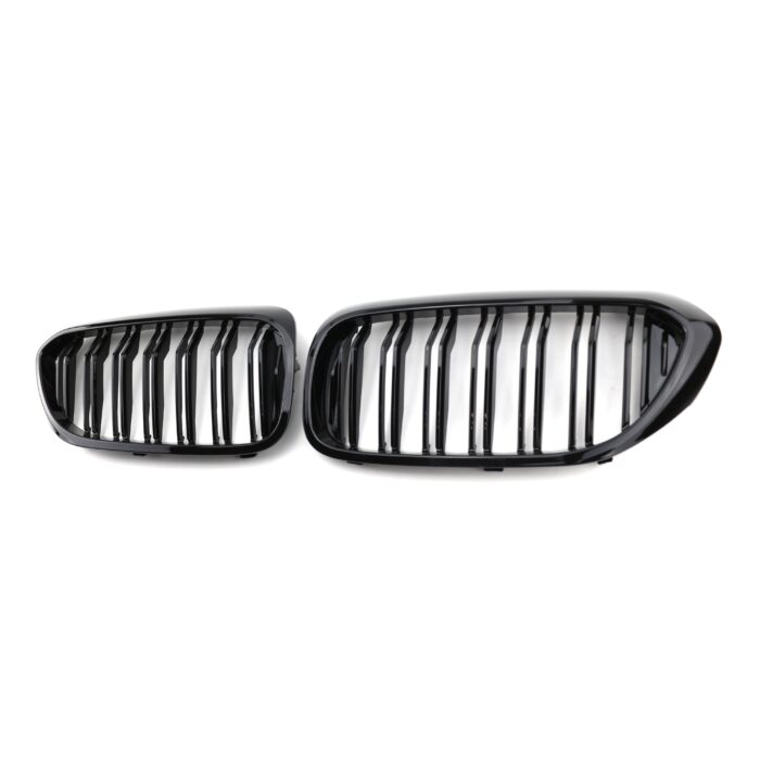 Juodos, blizgios, dvigubos grotelės skirtos BMW G30, G31 PRE-LCI (2017-2020) - Image 1