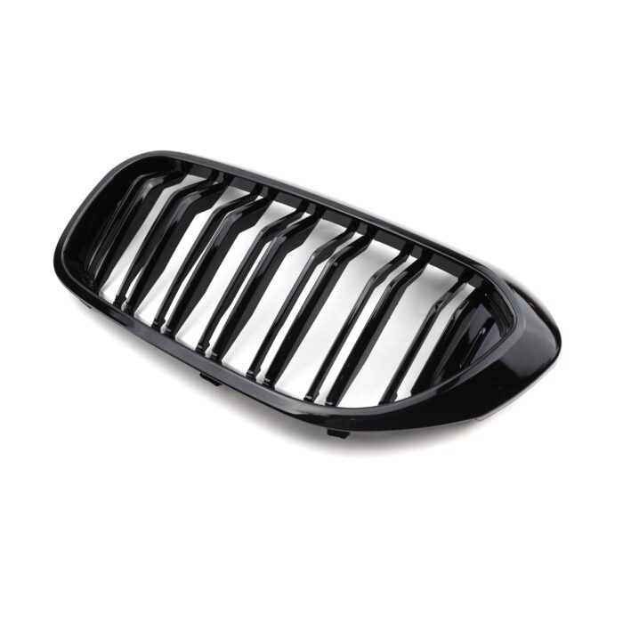 Juodos, blizgios, dvigubos grotelės skirtos BMW G30, G31 PRE-LCI (2017-2020) - Image 4