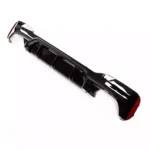 Juodas, blizgus, galinio buferio difuzorius skirtas BMW G30, G31 - Image 3