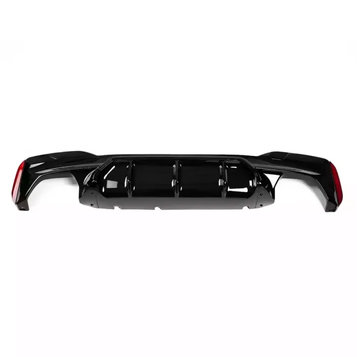 Juodas, blizgus, galinio buferio difuzorius skirtas BMW G30, G31 - Image 4