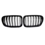 Juodos, blizgios, dvigubos grotelės skirtos F25 PRE-LCI (2010-2014) - Image 2