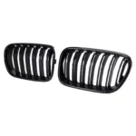 Juodos, blizgios, dvigubos grotelės skirtos F25 PRE-LCI (2010-2014) - Image 3