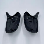 Juodi, blizgūs veidrodelių dangteliai skirti BMW G01, G02, G05, G06 - Image 2