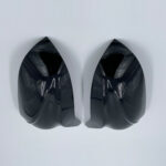 Juodi, blizgūs veidrodelių dangteliai skirti BMW G01, G02, G05, G06 - Image 4