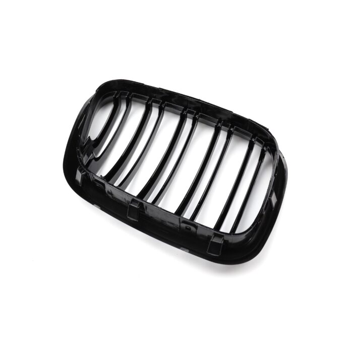 Juodos, blizgios, dvigubos grotelės skirtos BMW E53 PRE-LCI (1999-2003) - Image 5