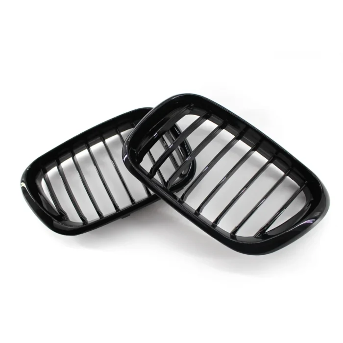 Juodos, blizgios, viengubos grotelės skirtos BMW E53 (99-02) - Image 2