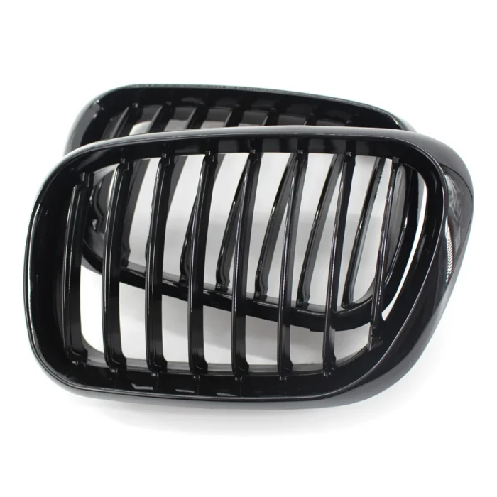 Juodos, blizgios, viengubos grotelės skirtos BMW E53 (99-02) - Image 3