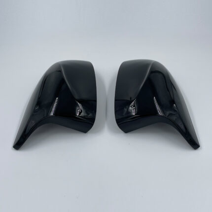 Juodi, blizgūs veidrodelių dangteliai skirti BMW F15, F16, F25, F26
