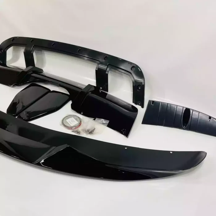 Apdailų komplektas, juodas, blizgus skirtas BMW F15 - Image 3