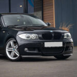 Juodos, blizgios, viengubos grotelės skirtos BMW E81, E82, E87, E88 PRE-LCI (2004-2007) - Image 3