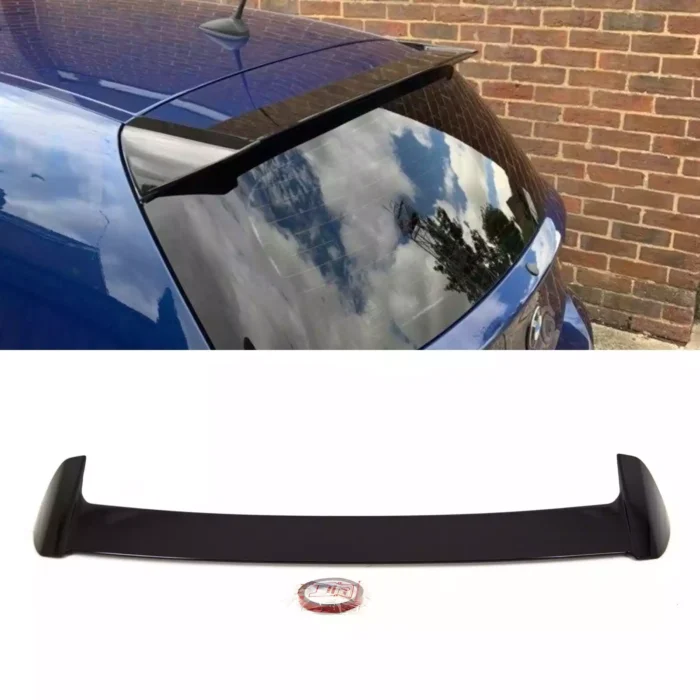 Juodas, blizgus spoileris skirtas BMW E81, E87 - Image 1