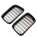 Juodos, blizgios, dvigubos grotelės skirtos E36 LCI (1996-1999) - Image 2