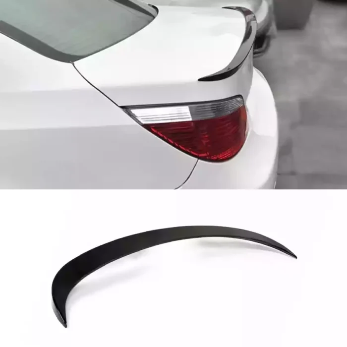 Juodas, blizgus spoileris skirtas BMW E60 - Image 1