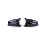 Juodi, blizgūs veidrodėlių dangteliai skirti BMW F10, F11, F06, F12, F13 (2009-2013)