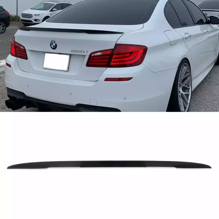 Juodas, blizgus spoileris skirtas BMW F10 - Image 1