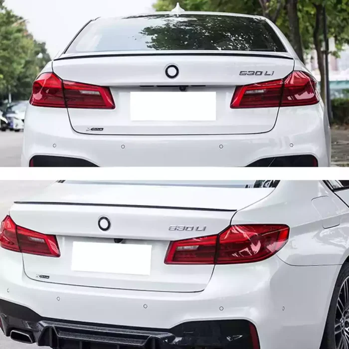 Juodas, blizgus spoileris "M5" stiliaus skirtas BMW G30 - Image 3