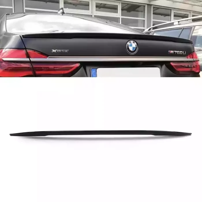 Juodas, blizgus spoileris skirtas BMW G11, G12 - Image 1