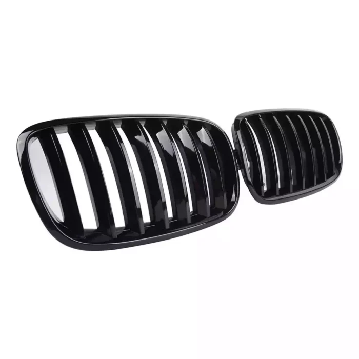 Juodos, blizgios, viengubos grotelės skirtos BMW E70, E71 - Image 1