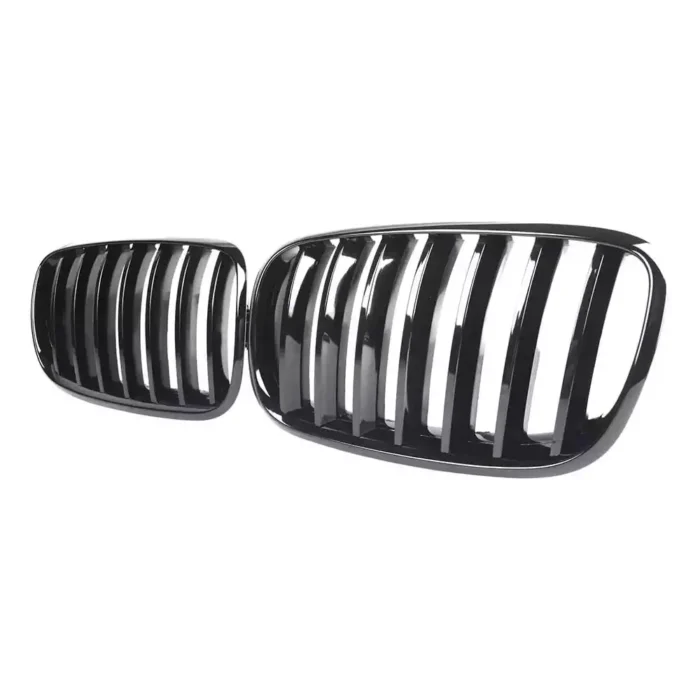 Juodos, blizgios, viengubos grotelės skirtos BMW E70, E71 - Image 2