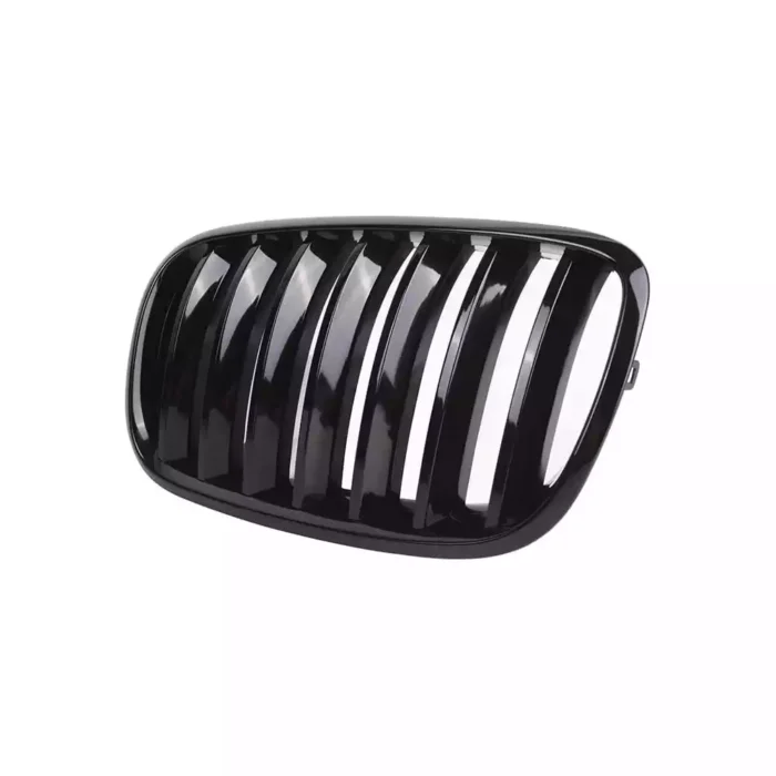 Juodos, blizgios, viengubos grotelės skirtos BMW E70, E71 - Image 5