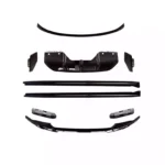 Apdailų komplektas, juodas, blizgus skirtas BMW F16