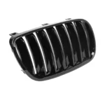 Juodos, blizgios, viengubos grotelės skirtos BMW E83 - Image 3