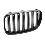 Juodos, blizgios, viengubos grotelės skirtos BMW E83 - Image 4