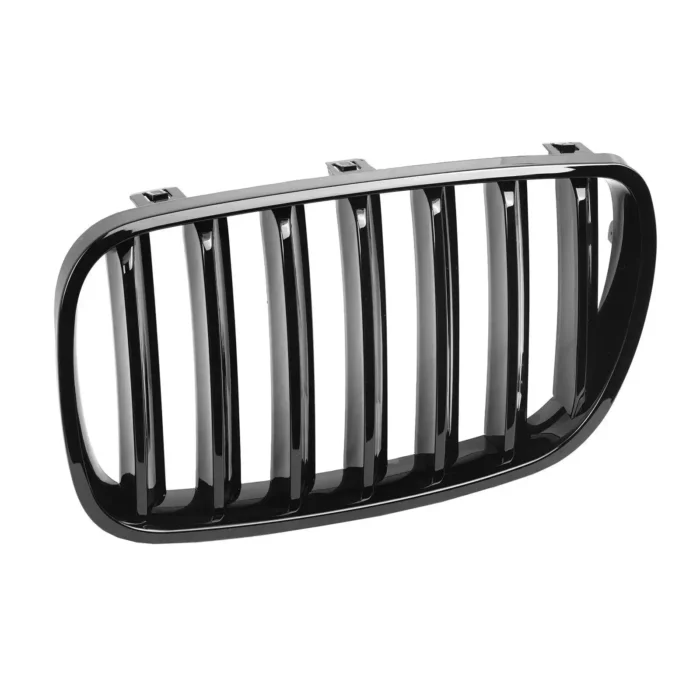 Juodos, blizgios, viengubos grotelės skirtos BMW E83 - Image 4