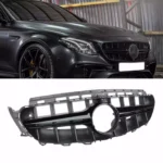 Juodos, blizgios grotelės skirtos Mercedes-Benz W213