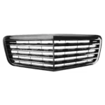Juodos, blizgios grotelės skirtos Mercedes-Benz W211 (2006-2009) - Image 2