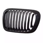 Juodos, blizgios, viengubos grotelės skirtos BMW E39 - Image 3